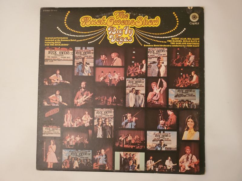 Buck Owens The Buck Owens Show: Big In Vegas vinyl record